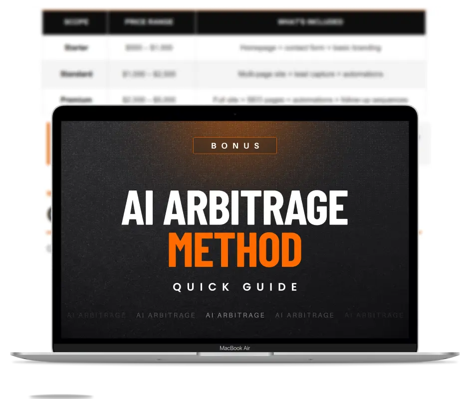 AI Arbitrage Method - Quick Guide