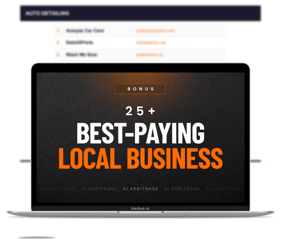25+ Best-Paying Local Business Niches